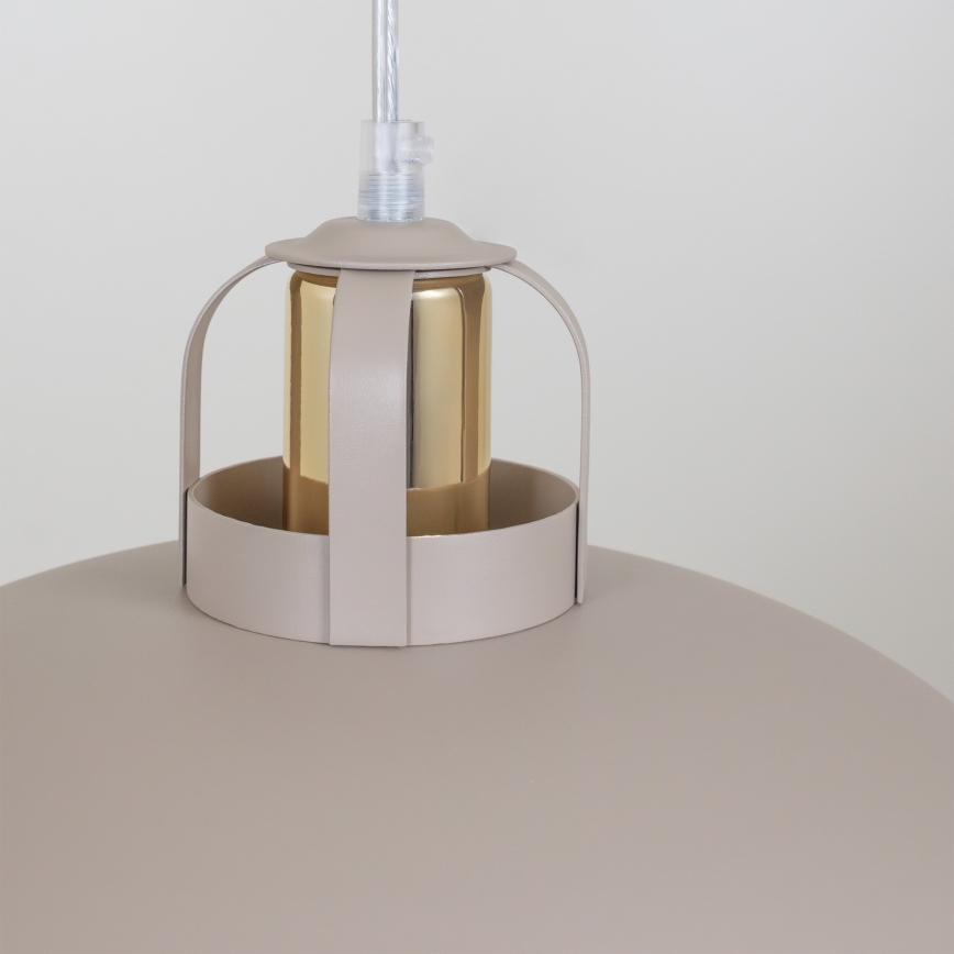 Brilagi - LED Lustra ar auklu FLAMENGO 2xE27/60W/230V bēša