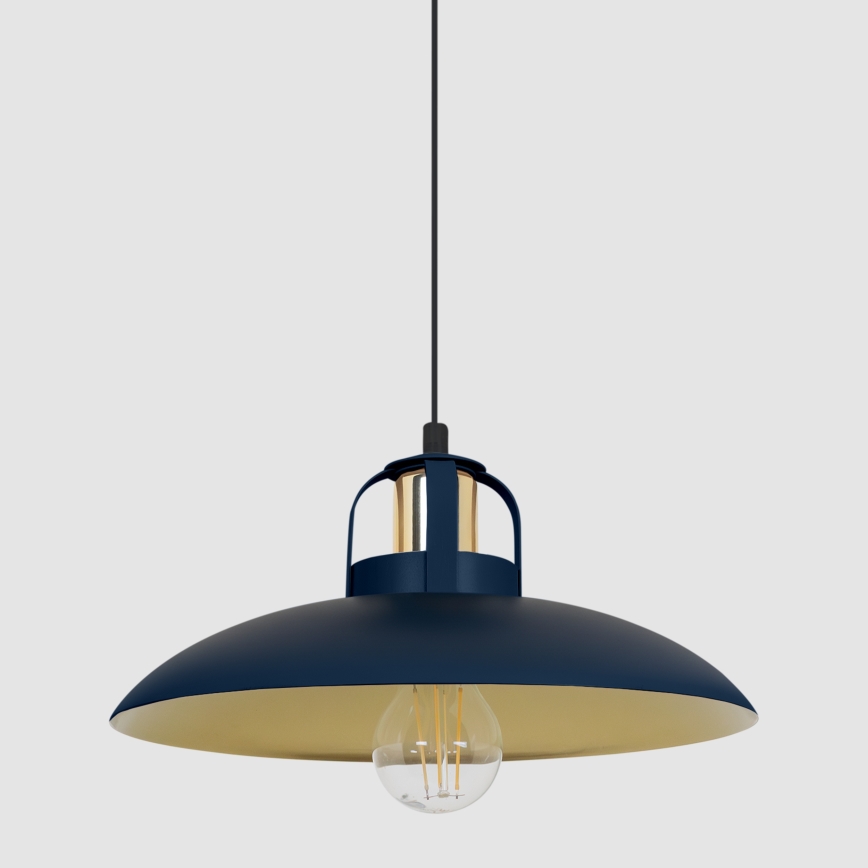 Brilagi - LED Lustra ar auklu FLAMENGO 2xE27/60W/230V zila