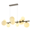 Brilagi - LED Lustra ar auklu MILLA 10xG9/3W/230V spīdīgi hromēts/balta