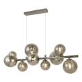 Brilagi - LED Lustra ar auklu MILLA 10xG9/3W/230V spīdīgi hromēts/dūmakains