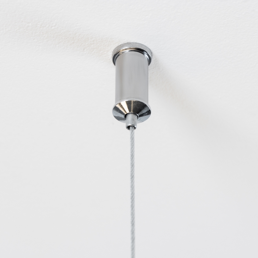 Brilagi - LED Lustra ar auklu MILLA 15xG9/3W/230V spīdīgi hromēts/balta