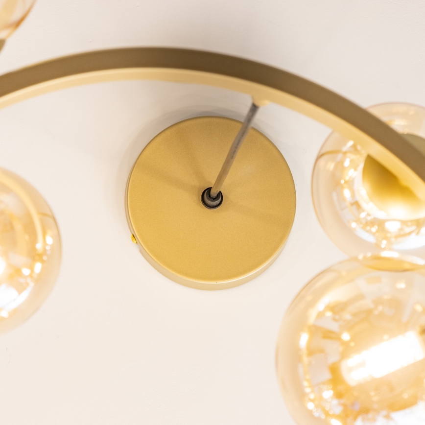 Brilagi - LED Lustra ar auklu MILLA 15xG9/3W/230V zelta