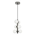 Brilagi - LED Lustra ar auklu MILLA 6xG9/3W/230V spīdīgi hromēts/balta