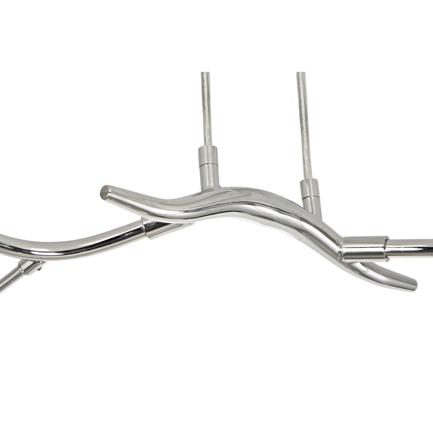 Brilagi - LED Lustra ar auklu MISTEL 6xG9/3W/230V spīdīgi hromēts/dūmakains