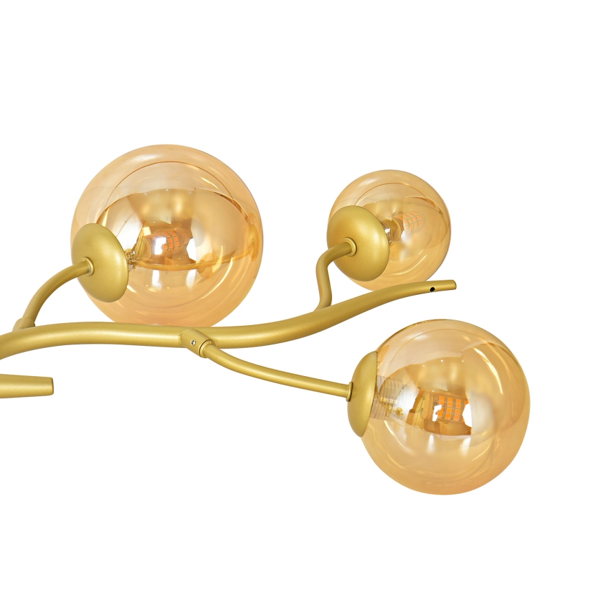 Brilagi - LED Lustra ar auklu MISTEL 6xG9/3W/230V zelta