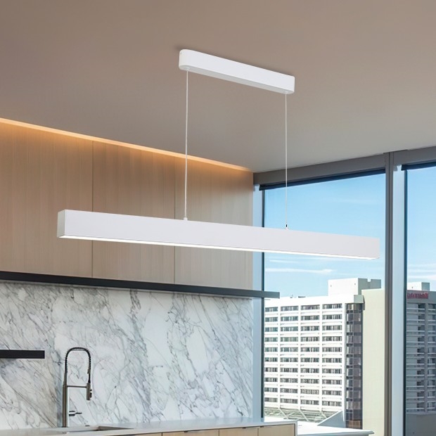 Brilagi - LED Lustra ar auklu SLEEKLINE LED/40W/230V 3000/4500/6000K balta