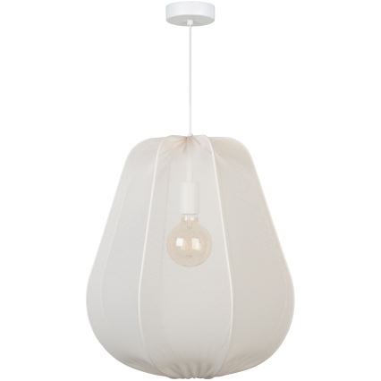 Brilagi - LED lustra ar kabeli ARVEN 1xE27/8W/230V diam. 37 cm balta