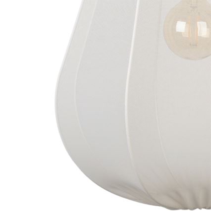 Brilagi - LED lustra ar kabeli ARVEN 1xE27/8W/230V diam. 37 cm balta