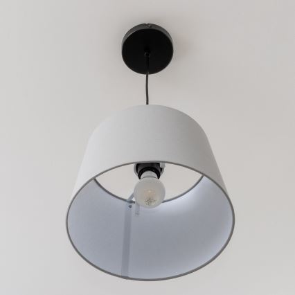 Brilagi - LED lustra ar kabeli CERIA 1xE27/40W/230V Ø 30 cm pelēka