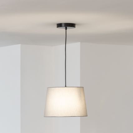 Brilagi - LED lustra ar kabeli CERIA 1xE27/40W/230V Ø 30 cm pelēka