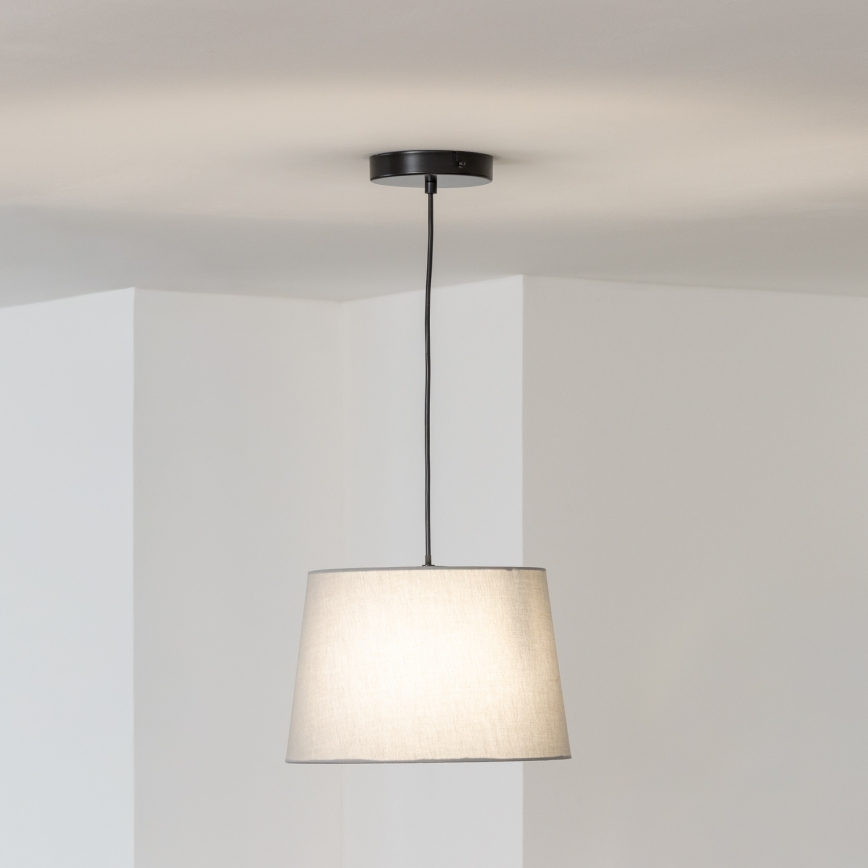 Brilagi - LED lustra ar kabeli CERIA 1xE27/40W/230V Ø 30 cm pelēka