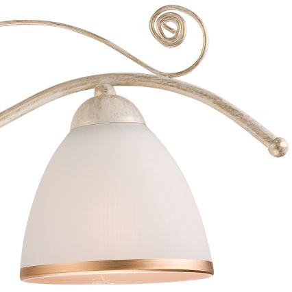 Brilagi - LED lustra ar ķēdi ANTICO 3xE27/60W/230V 3000K balta patīna