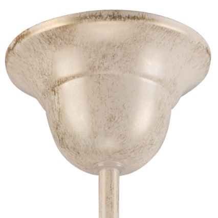 Brilagi - LED lustra ar ķēdi ANTICO 3xE27/60W/230V 3000K balta patīna