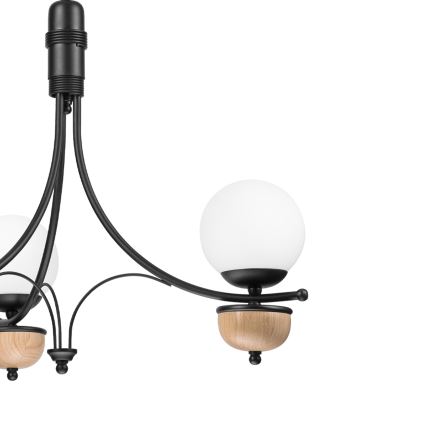 Brilagi - LED Lustra ar ķēdi COTTAGE 3xG9/40W/230V dižskābardis/balta
