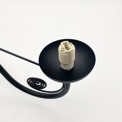 Brilagi - LED Lustra ar ķēdi COTTAGE 3xG9/40W/230V melna/balta