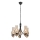 Brilagi - LED Lustra ar ķēdi COTTAGE 5xE14/40W/230V dižskābardis/brūna