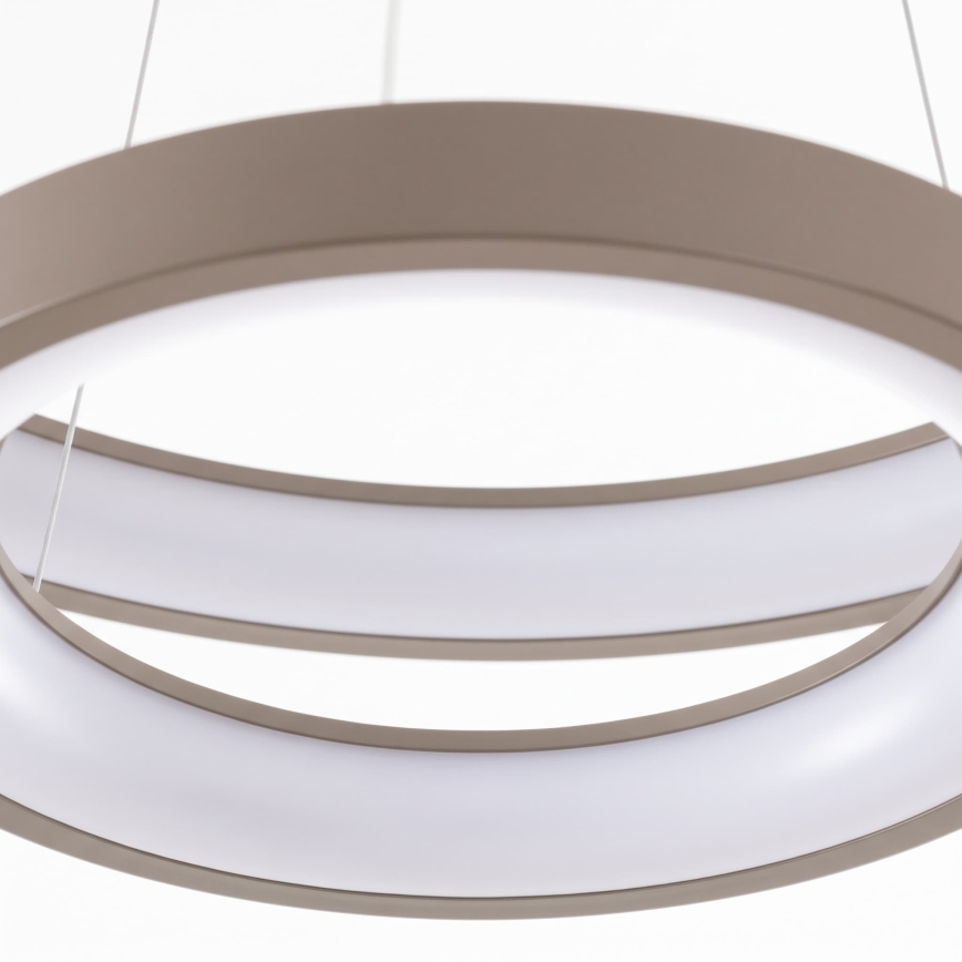 BRILAGI - LED Aptumšojama lustra uz troses FALCON SLIM LED/68W/230V 3000-6500K Ø 50 cm bēša + tālvadība