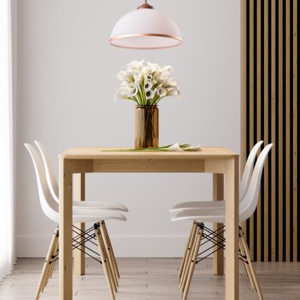 Brilagi - LED Lustra ar stieni ANTICO 1xE27/60W/230V bronzas patina