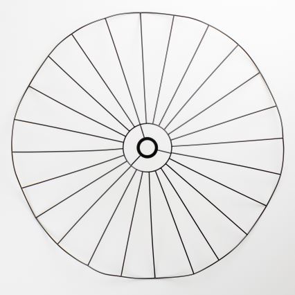 Brilagi - LED lustra ar stiepli CERIA WIRE 1xE27/40W/230V Ø 80 cm melna