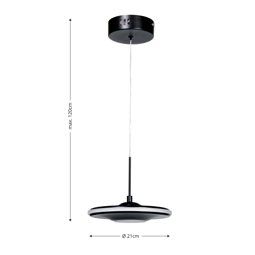 Brilagi - LED lustra ar trosi VERANO LED/15W/230V