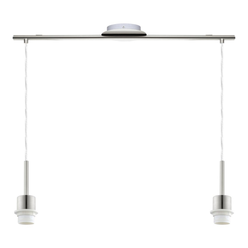 Brilagi - LED lustra ar vadu NUBILA 2xE27/60W/230V melna