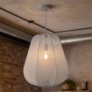 Brilagi - LED lustra uz kabeļa ARVEN 1xE27/8W/230V Ø 37 cm pelēka