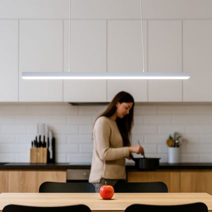 Brilagi - LED lustra uz kabeļa AXIS LED/30W/230V 120 cm balta