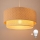Brilagi - LED lustra uz kabeļa BOHO BOBO 1xE27/60W/230V Ø 40 cm ar punktiņiem, bēša/krēmkrāsa