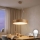 Brilagi - LED lustra uz kabeļa CARVALHO MODERN 3xE27/60W/230V, ozols, Ø 47,5 cm