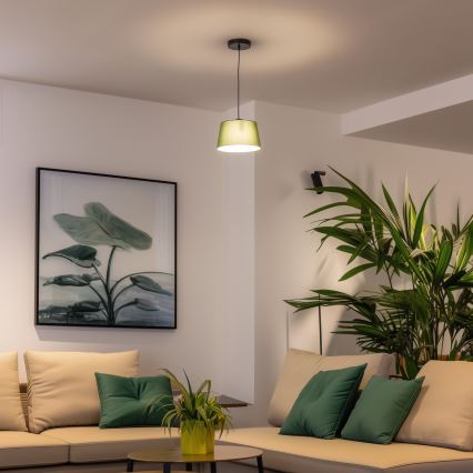 Brilagi - LED lustra uz kabeļa CERIA 1xE27/40W/230V, Ø 25 cm, zaļa