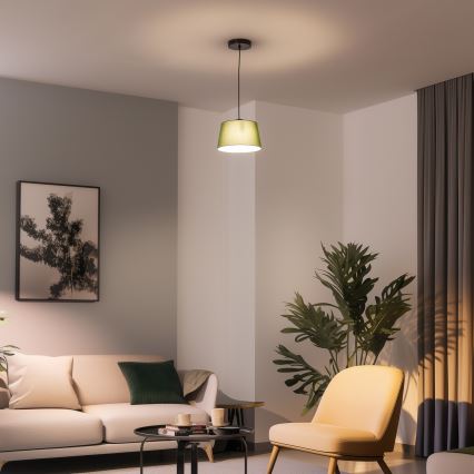 Brilagi - LED lustra uz kabeļa CERIA 1xE27/40W/230V, Ø 25 cm, zaļa