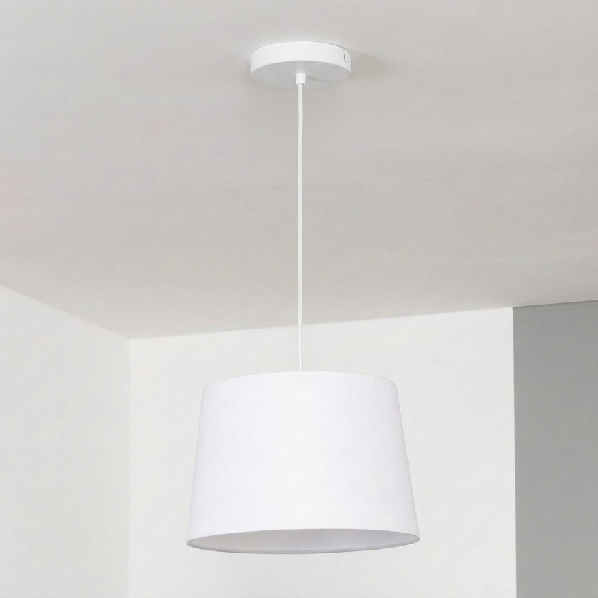 Brilagi - LED lustra uz kabeļa CERIA 1xE27/40W/230V Ø 30 cm balta