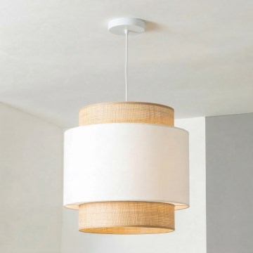 Brilagi - LED lustra uz kabeļa CERIA 1xE27/40W/230V Ø 30 cm bēša/balta