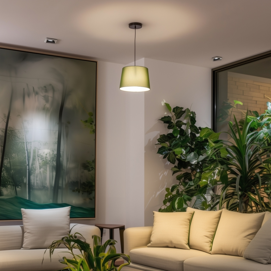 Brilagi - LED lustra uz kabeļa CERIA 1xE27/40W/230V Ø 30 cm zaļa