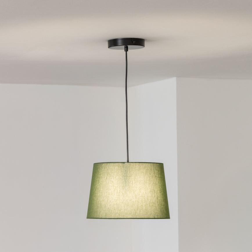 Brilagi - LED lustra uz kabeļa CERIA 1xE27/40W/230V Ø 30 cm zaļa