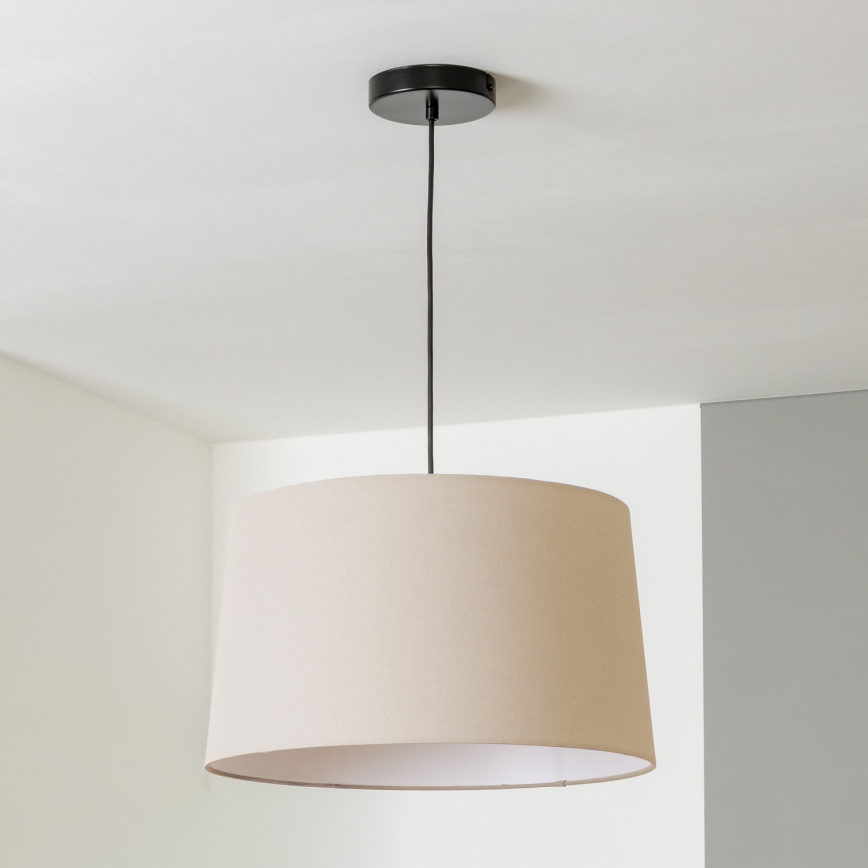 Brilagi - LED lustra uz kabeļa CERIA 1xE27/40W/230V Ø 45 cm bēša