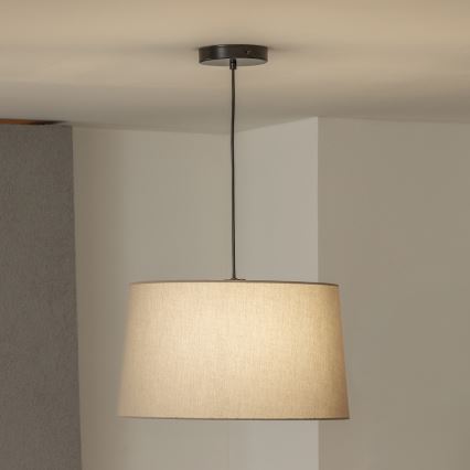 Brilagi - LED lustra uz kabeļa CERIA 1xE27/40W/230V Ø 45 cm bēša