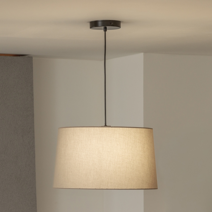 Brilagi - LED lustra uz kabeļa CERIA 1xE27/40W/230V Ø 45 cm bēša