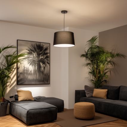 Brilagi - LED lustra uz kabeļa CERIA 1xE27/40W/230V Ø 45 cm melna