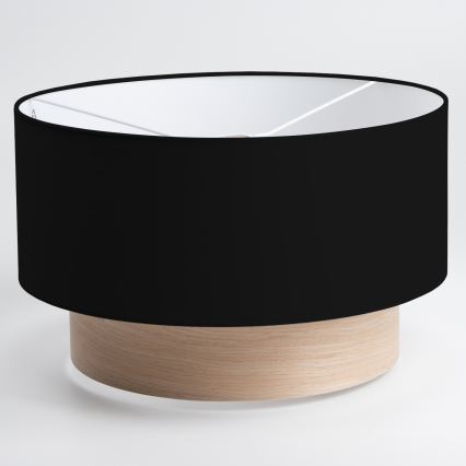 Brilagi - LED lustra uz kabeļa CERIA 1xE27/40W/230V Ø 50 cm melna/bēša