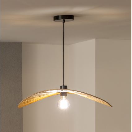Brilagi - LED lustra uz kabeļa CERIA BOHO 1xE27/40W/230V pr. 60 cm rafija