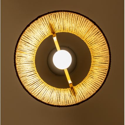 Brilagi - LED lustra uz kabeļa CERIA BOHO 1xE27/40W/230V Ø 28 cm brūna