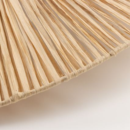 Brilagi - LED lustra uz kabeļa CERIA BOHO 1xE27/40W/230V Ø 60 cm rafija