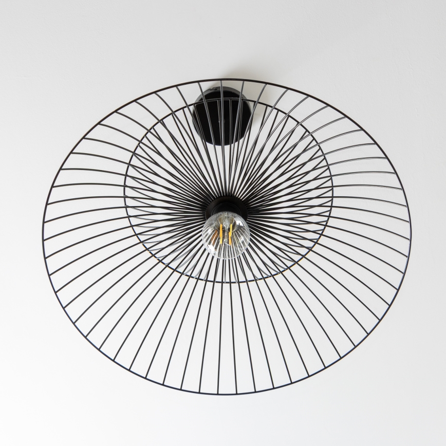 Brilagi - LED lustra uz kabeļa CERIA WIRE, 1xE27/40W/230V, diam. 60 cm, melna