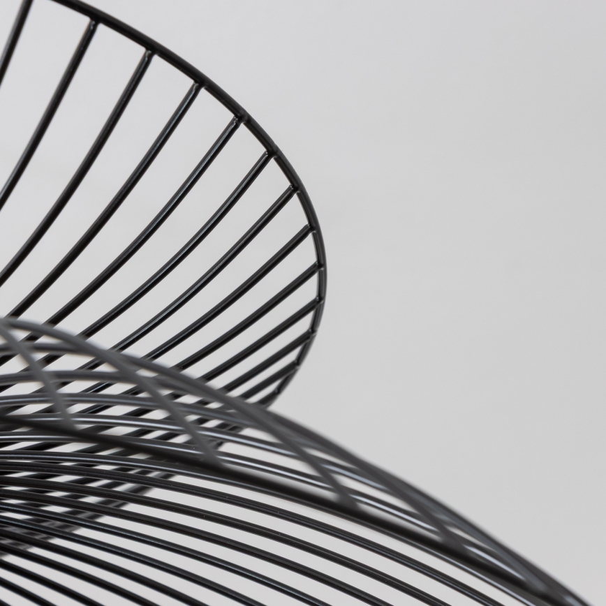 Brilagi - LED lustra uz kabeļa CERIA WIRE, 1xE27/40W/230V, diam. 60 cm, melna