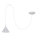BRILAGI - LED Lustra uz kabeļa CONE SINGLE SPIDER 1xGX53/15W/230V balta
