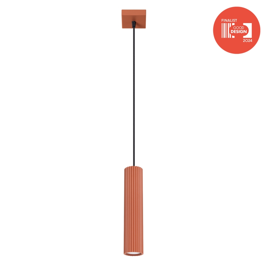 Brilagi - LED lustra uz kabeļa CRESTO 1xGU10/10W/230V sarkana