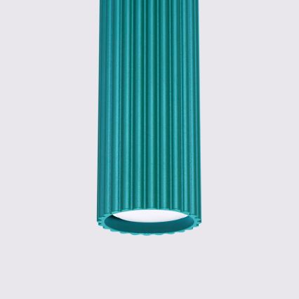 Brilagi - LED lustra uz kabeļa CRESTO 1xGU10/10W/230V, tirkīza