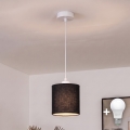 BRILAGI - LED lustra uz kabeļa NUBILA 1xE27/60W/230V Ø 14 cm balta/melna