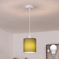 BRILAGI - LED lustra uz kabeļa NUBILA 1xE27/60W/230V Ø 14 cm balta/zaļa